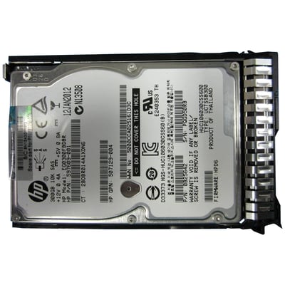 KIT HP 300GB SAS 6G 10K 2.5IN G8 G9