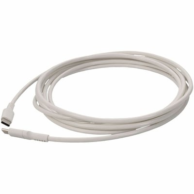 AddOn 3.0m (9.8ft) USB C Male to USB C Male USB 2.0 Sync and Charge White Cable