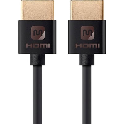 6FT SLIM  HIGH SPEED HDMI BLACK