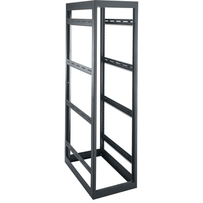 Middle Atlantic MRK 44RU Open-Frame AV Floor Standing Rack Enclosure with Back Door - 42in Depth, 22in Width Server Rack