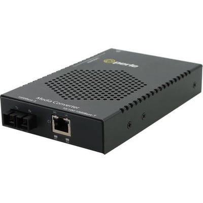 Perle S-1110DHP-SC10U-XT Transceiver/Media Converter