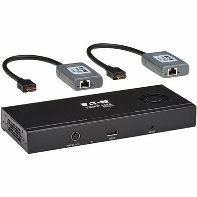 MULTI-MONITOR SPLITTER/EXT KIT 2-PORT DISPLAYPORT TO HDMI 8K/4K