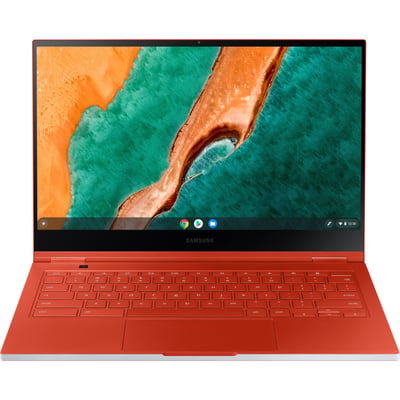 Samsung Galaxy Chromebook XE930QCA-K01US 13.3" Touchscreen Convertible 2 in 1 Chromebook - 4K UHD - 3840 x 2160 - Intel Core i5 10th Gen i5-10210U - 8 GB Total RAM - 256 GB SSD - Fiesta Red