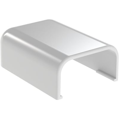 FITTING LD5 END CAP LOW V WHT 1.62 20PK