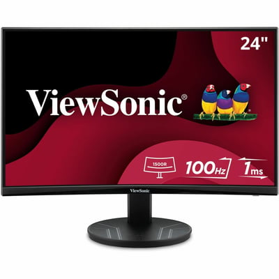 24IN 1080P VA CURVED MONITOR WITH VARIABLE REFRESH RATE HDMI DIS