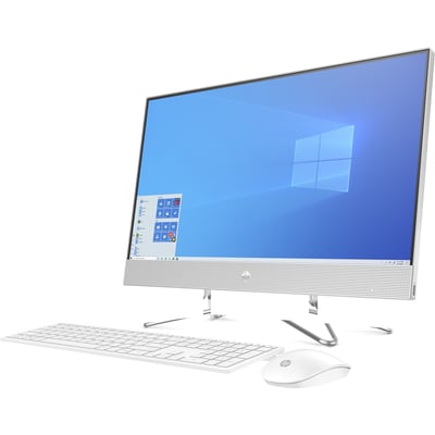 HP 24-dp1000i 24-dp1280 All-in-One Computer - Intel Core i7 11th Gen i7-1165G7 - 16 GB - 512 GB SSD - 23.8" Full HD Touchscreen - Desktop - Jet Black, Dark Chrome