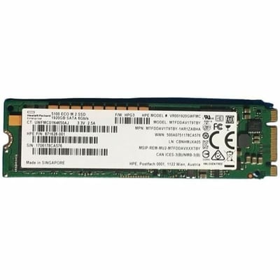 HPE 1.92TB SATA 6GBPS M.2 2280 READ INTENSIVE DIGITALLY SIGNED