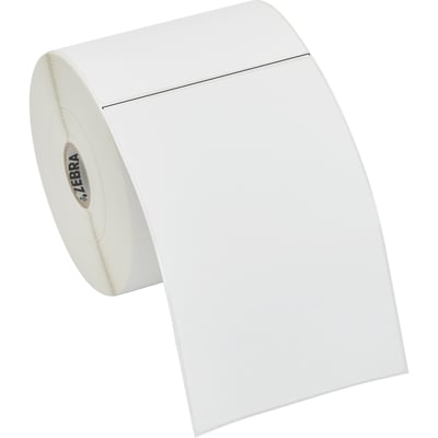 ZEBRA LABEL PAPER 4 X 6IN THERMAL TRANSFER ZEBRA Z-PERFORM 2000T 1 IN CORE - 4 W