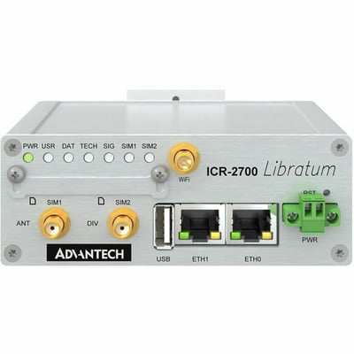 Advantech ICR-2734 2 SIM Ethernet, Cellular Modem/Wireless Router