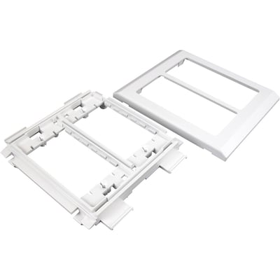 Wiremold 5450WH Mounting Bracket for Cable Raceway - White
