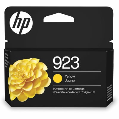 HP 923 Original Inkjet Ink Cartridge - Yellow Pack