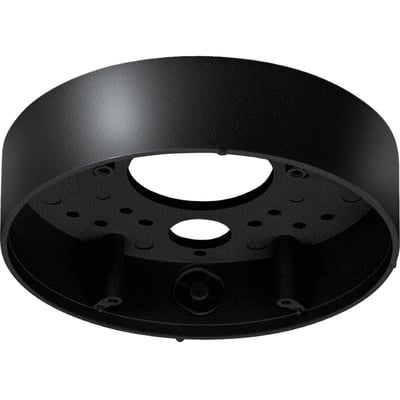 BASE MOUNT BRACKET FOR OUTDOOR DOME CAMERA (BLACK)