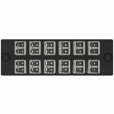 Panduit Opticom Keyed P-Keyed White/Non-Keyed FAP, OM4, 12 LC Duplex