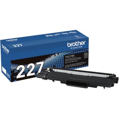 Brother Genuine TN-227BK High Yield Black Toner Cartridge