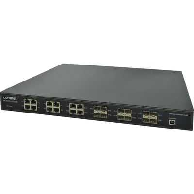 ComNet CNGE24FX12TX12MS[POE] Ethernet Switch