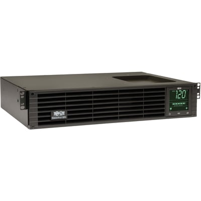 Tripp Lite by Eaton UPS SmartPro 120V 1.5kVA 1.35kW Line-Interactive Sine Wave UPS 2U Rack/Tower WEBCARDLX Network Interface LCD USB 8 Outlets