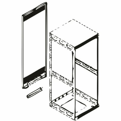 Middle Atlantic 29RU Rear Access Panel for Slim 5 Series Racks