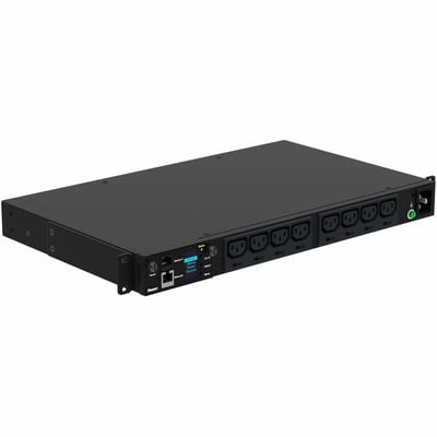 MI PDU 16AMP (12)C13 IEC 603 PERFORATED 800MM X 52RU BLACK