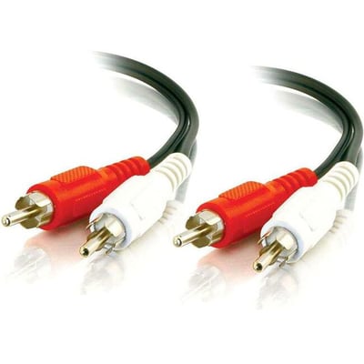 12FT RCAM AUDIO CABLE BLACK VALUE