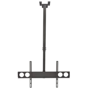 Ceiling Mount for TV & Monitors, For screens: 37" to 75" , Adjustable height: 105-156 cm, VESA compatability: all between 200x200 to 800x400mm - check the dimensions of the four mounting holes on back of screen to ensure it fits, Max 50kg, LFD,Bracket