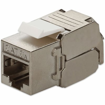 AddOn Non-Terminated to RJ-45 (Female) Cat6A FTP Copper Connector 180 Degree
