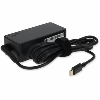 AddOn MSA Compliant 45W 20V at 2.25A USB-C Laptop Power Adapter and Cable