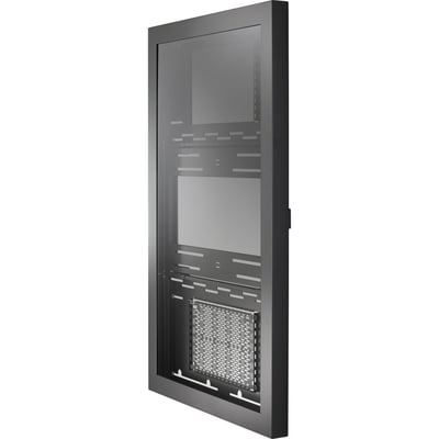 Chief Impact 55 Inch On-Wall Kiosk - Portrait Orientation - Black