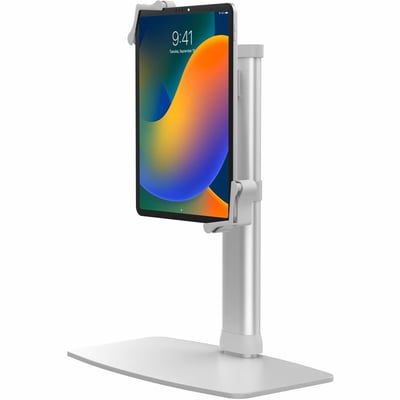 CTA Digital Height Adjustable Desk Mount w/ Non-Security Universal Holder