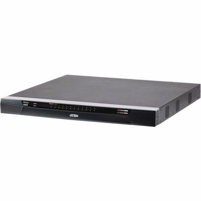 ATEN 1-Local/4-Remote Shared Access 24-Port Multi-Interface Cat 5 KVM over IP Switch - TAA