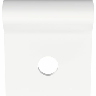 Panduit Wire Basket Vertical Wall Mount Bracket, White