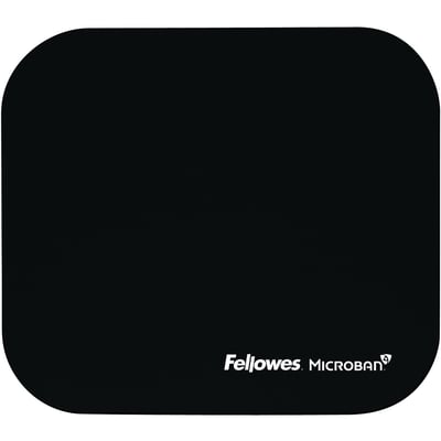 Fellowes Microban Mouse Pad - Black