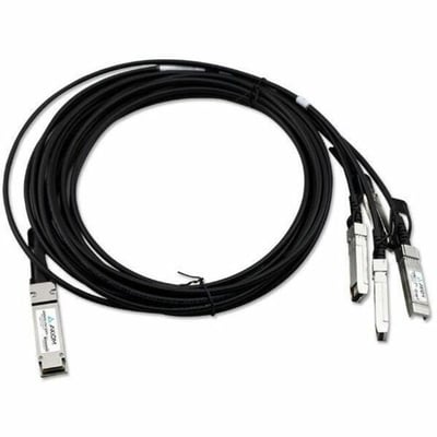 Axiom 40GBASE-CR4 QSFP+ to 4 10GBASE-CU SFP+ Passive DAC Cisco Compatible 4m