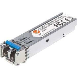 INTELLINET GIGABIT FIBER SFP+ OPTICAL TRANSCEIVER MODULE, 1000BASE-LX (LC) PORT