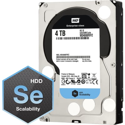 WD SE 4TB ENTERPRISE SATA HARD DRIVE