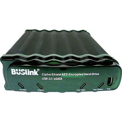 18TB BUSLINK CIPHERSHIELD USB-C 3.2 GEN 2/ESATA 3.5IN SINGLE KEY FIPS140-2 LEVEL
