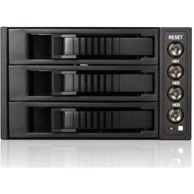 iStarUSA BPU-230SATA Drive Bay Adapter Internal - Black