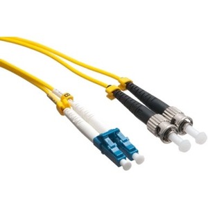 Axiom LC/ST Singlemode Duplex OS2 9/125 Fiber Optic Cable 4m - TAA Compliant