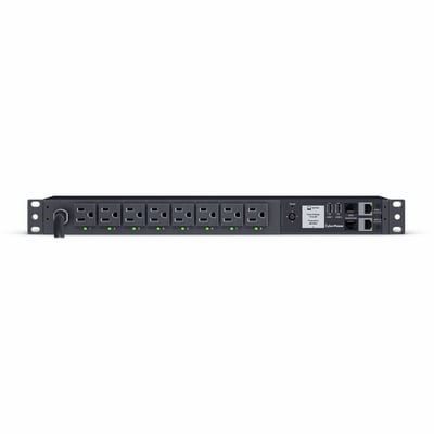 CYBERPOWER PDU41001G PDU 8 OUTLETS 12 FT NEMA 5-15P BLACK