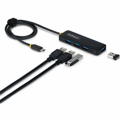 4-PORT USB-C HUB USB BUS POWERED