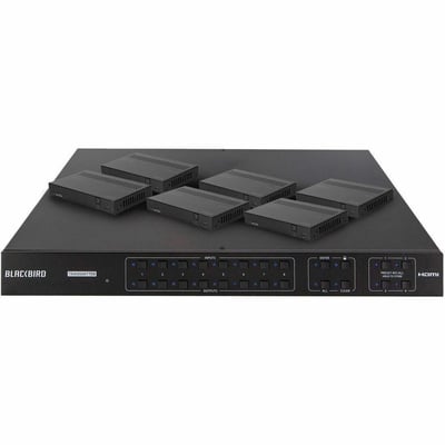 BLACKBIRD 4K HDMI MATRIX_ 8X8_ HDBASET_ HDR_ 18G_ 4K@60HZ_ YCBCR 4:4:4_ HDCP 2.2