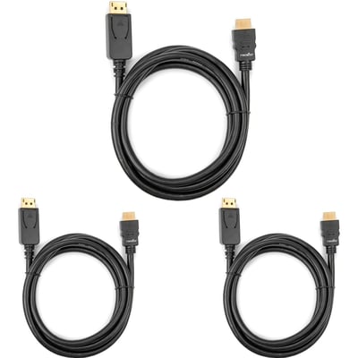 Rocstor Premium DisplayPort to HDMI Converter Cable - 6 ft