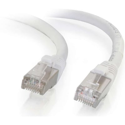 14FT CAT6 SNAGLESS STP CABLE-WHT