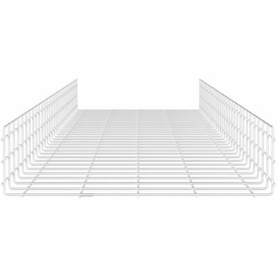 Panduit Wire Basket 6" H x 24" W, White Powdered Coated