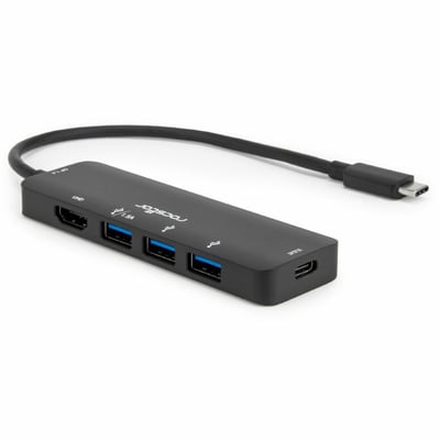 USB-C MULTIPORT ADAPTER PREMIUM USB-C TO 4K HDMI 3XTYPE-A