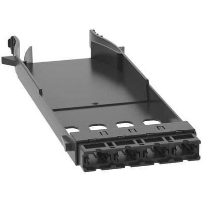 Panduit HD Flex MPO FAP, 4-port Type A, Black