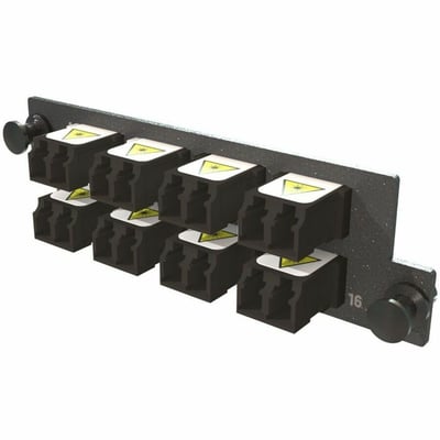 ADPT PANEL HDFP 8 KEYED LC DX 16F BLACK MOQ 1