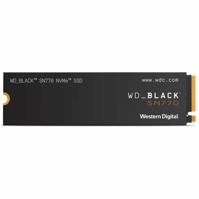 SanDisk Black SN770 WDS250G3X0E-00B3N0 250 GB Solid State Drive - M.2 2280 Internal - PCI Express NVMe (PCI Express NVMe 4.0 x4)