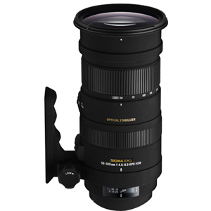Sigma 738306 - 50 mm to 500 mmf/6.3 - Telephoto Zoom Lens for Nikon F