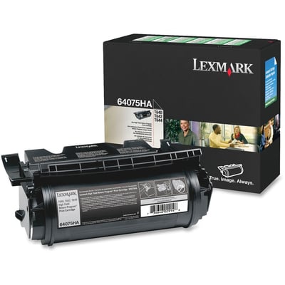 Lexmark Original Laser Toner Cartridge - Black Pack
