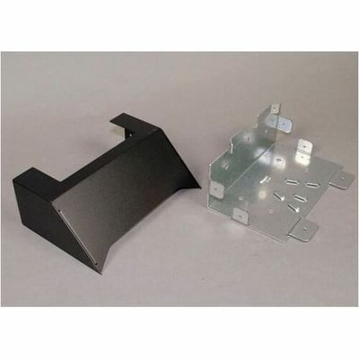 Wiremold 4000 Series - Over Floor Raceway - OFR Transition - Black